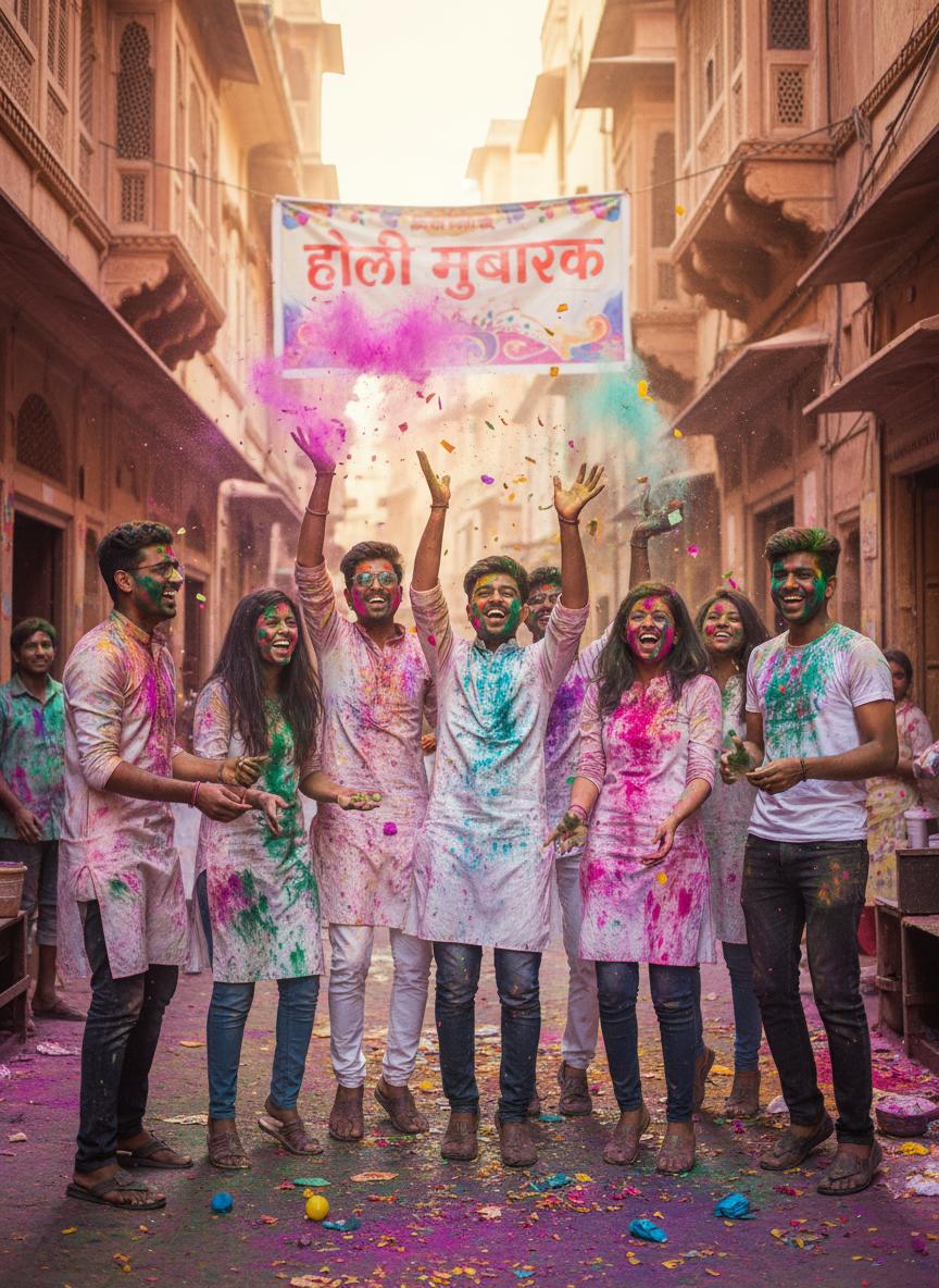 Celebration with loved ones